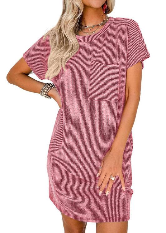 Summer Casual T-shirt Dress