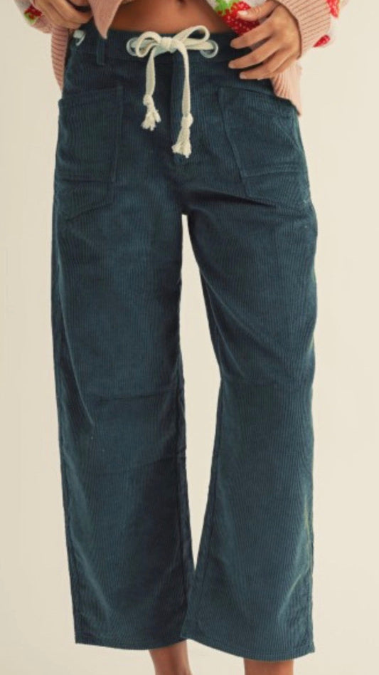 Corduroy Relaxed Pocket Pants