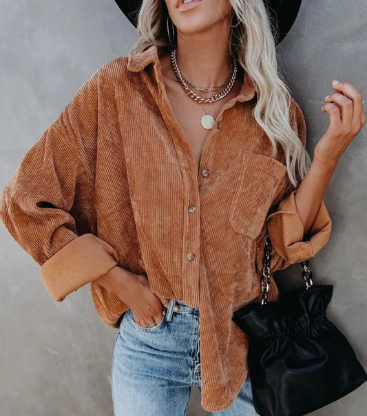 Oversized Buttonup Corduroy